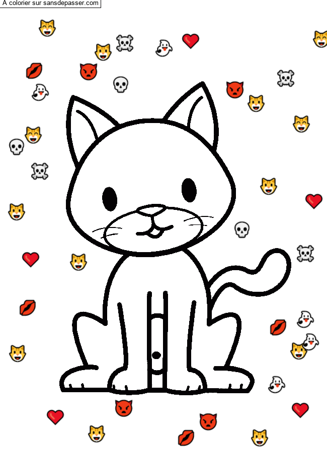 Chat assis par un invit&eacute;