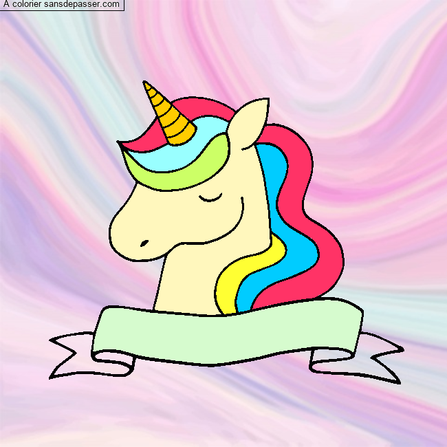 Licorne endormie par miminata01