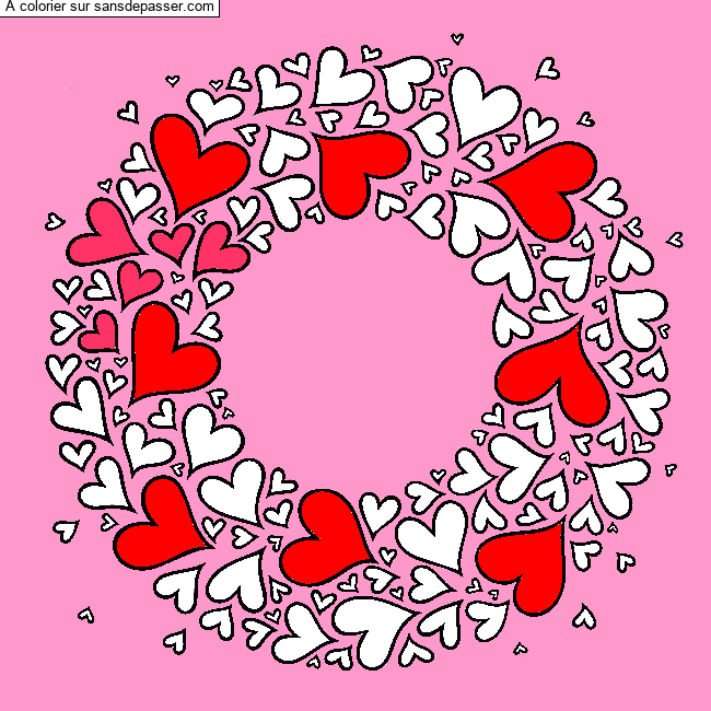 Couronne de Coeurs par un invit&eacute;