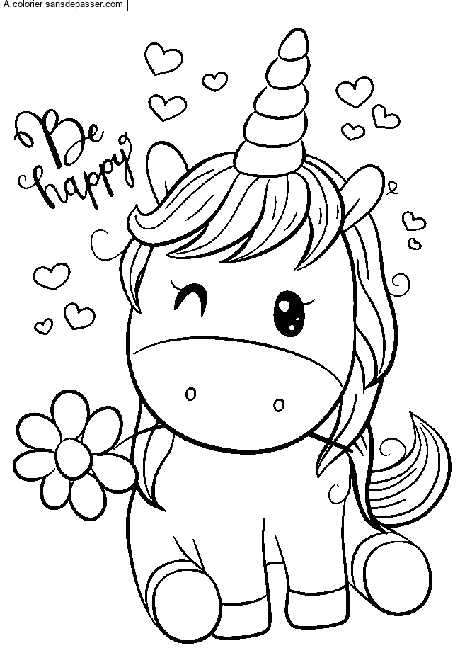 Licorne souriante par Mimi2010