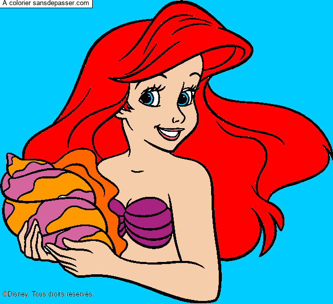 Ariel, la petite sirène par stellouche