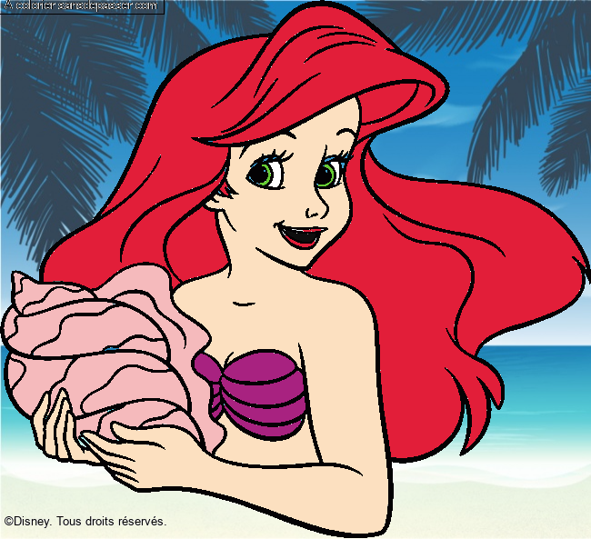 Ariel, la petite sirène par un invité