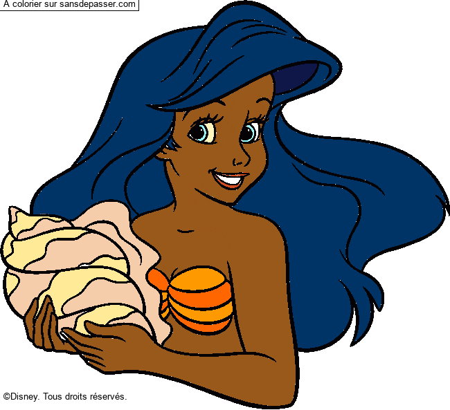 Ariel, la petite sir&egrave;ne par un invit&eacute;