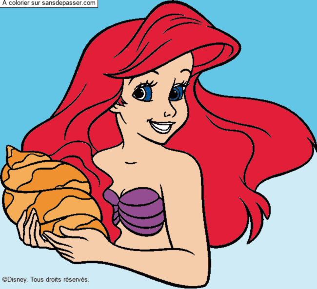 Ariel, la petite sir&egrave;ne par un invit&eacute;