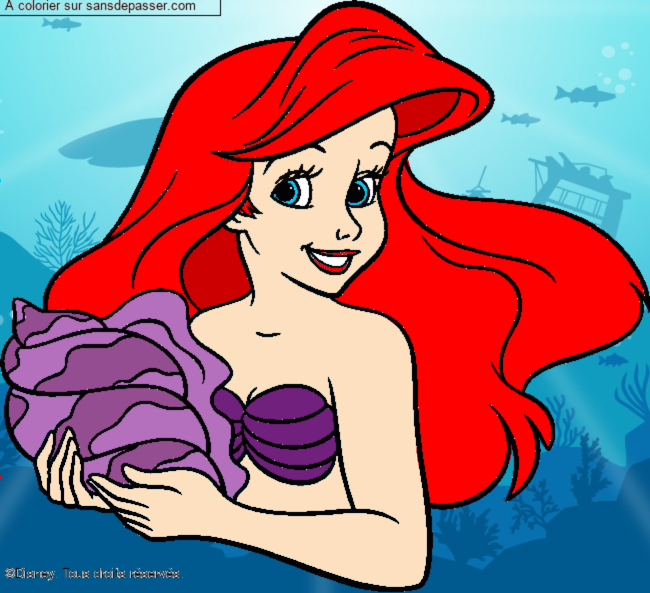 Ariel, la petite sir&egrave;ne par un invit&eacute;