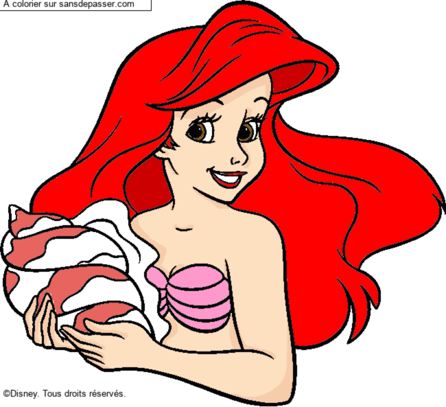 Ariel, la petite sir&egrave;ne par un invit&eacute;