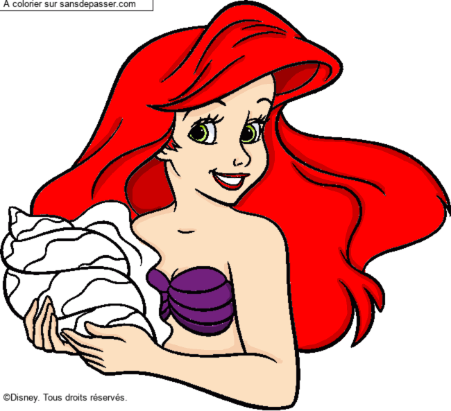 Ariel, la petite sir&egrave;ne par un invit&eacute;