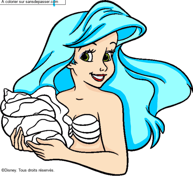 Ariel, la petite sir&egrave;ne par un invit&eacute;