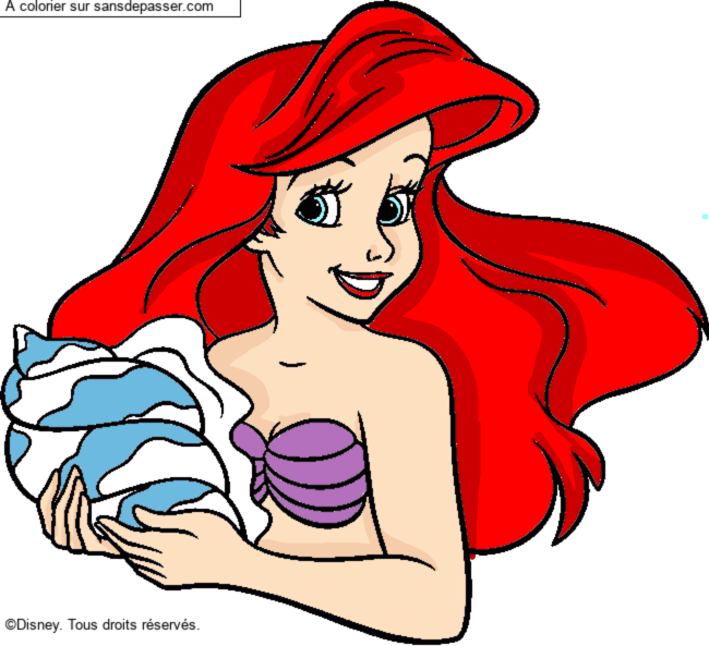 Ariel, la petite sir&egrave;ne par un invit&eacute;