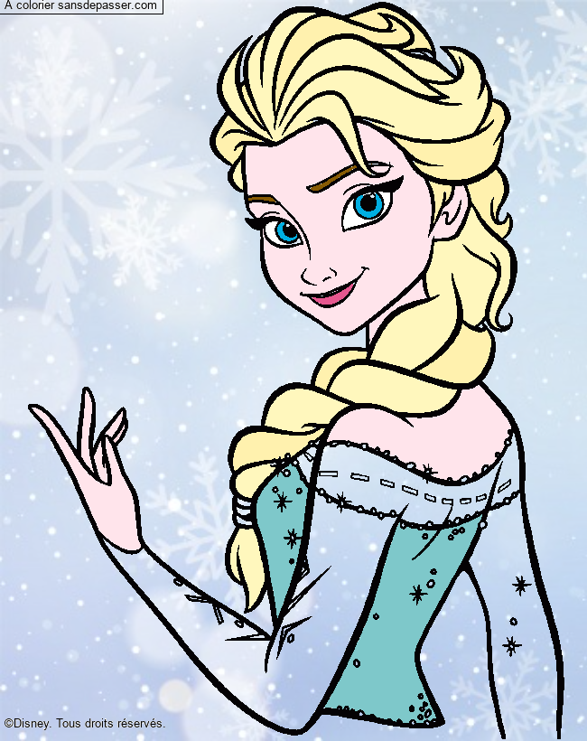 Elsa - La Reine des Neiges par un invité