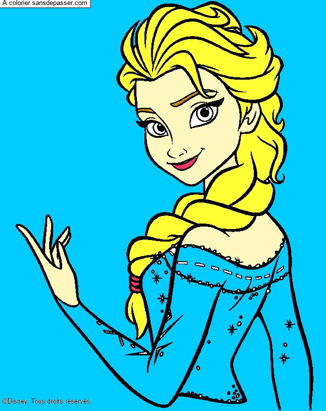 Elsa - La Reine des Neiges par Rita