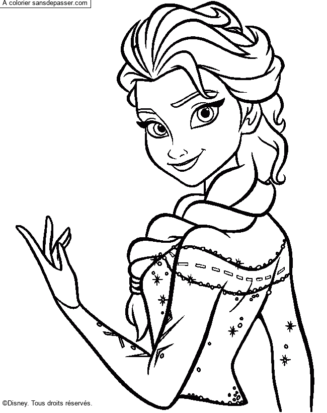 Elsa - La Reine des Neiges par un invit&eacute;