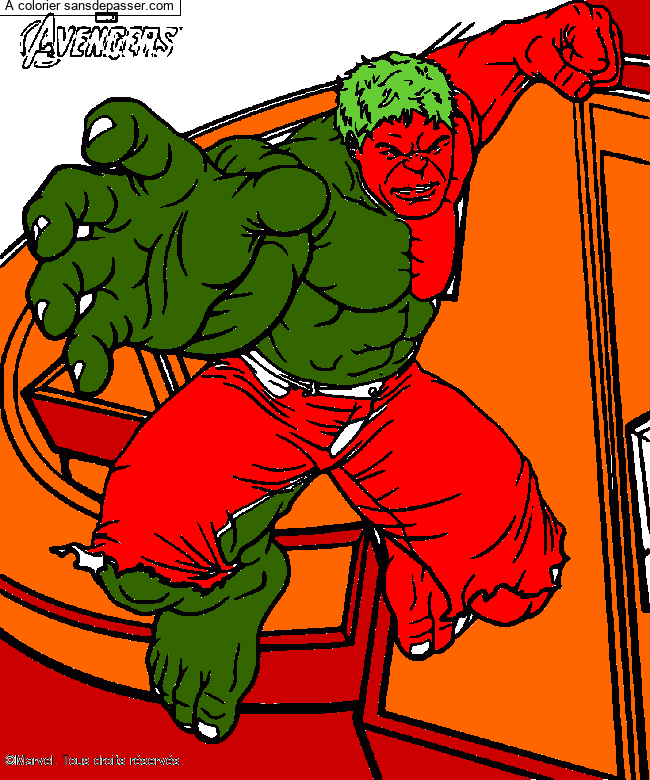 Hulk Avengers par un invit&eacute;