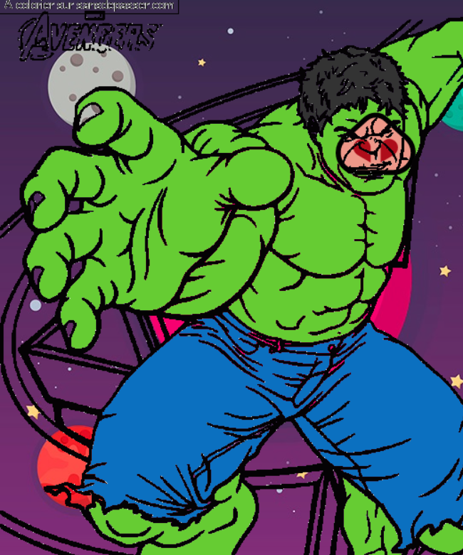 Hulk Avengers par un invit&eacute;