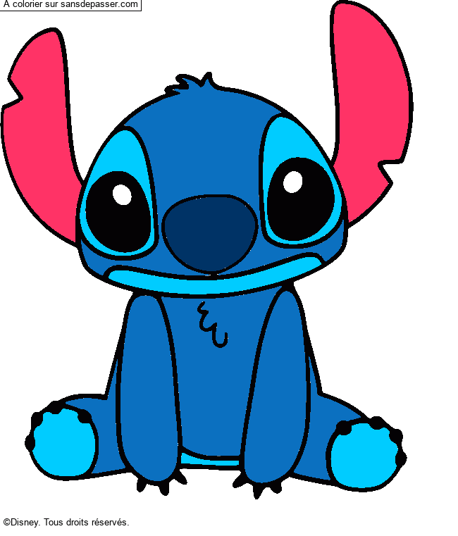 coloriage-stitch-sans-d-passer