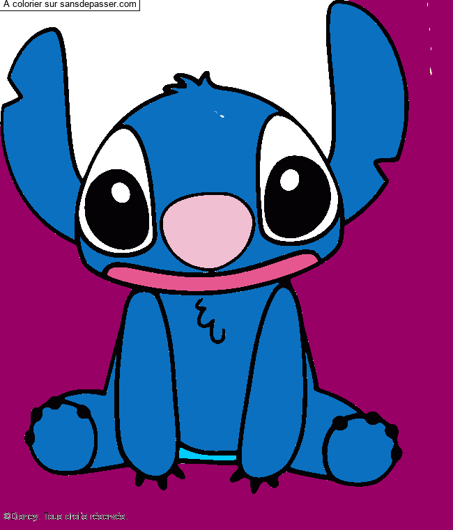 coloriage-stitch-sans-d-passer