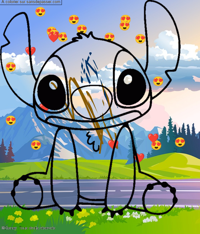 Stitch par un invit&eacute;