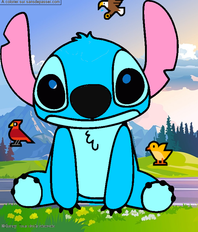Stitch par un invit&eacute;