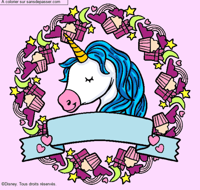 Licorne et cupcakes par un invit&eacute;