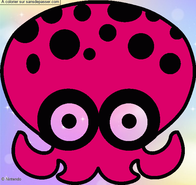Octopus Splatoon par un invit&eacute;