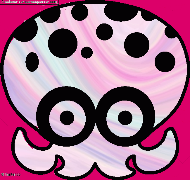 Octopus Splatoon par un invit&eacute;