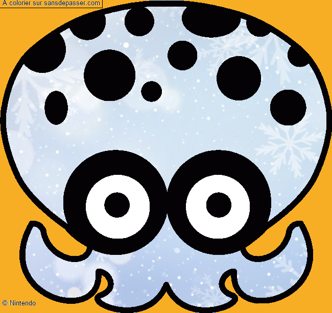 Octopus Splatoon par un invit&eacute;