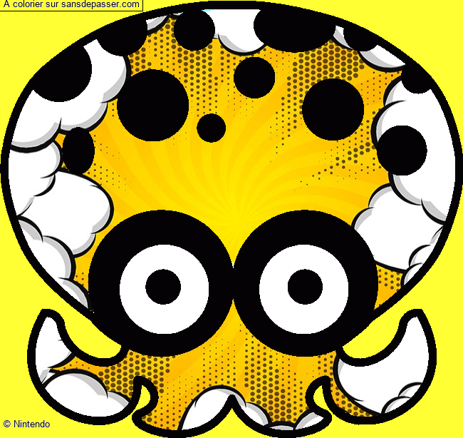 Octopus Splatoon par un invit&eacute;
