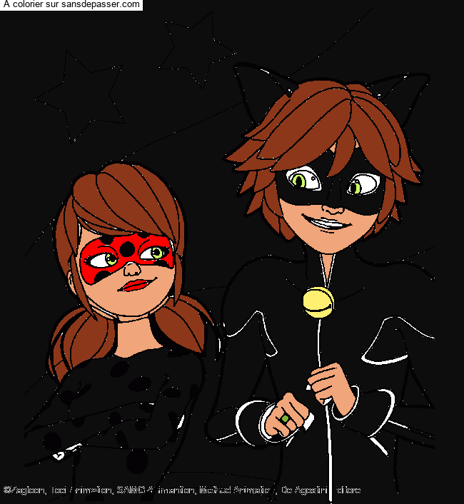 Lady Bug et Chat Noir - Miraculous par un invit&eacute;