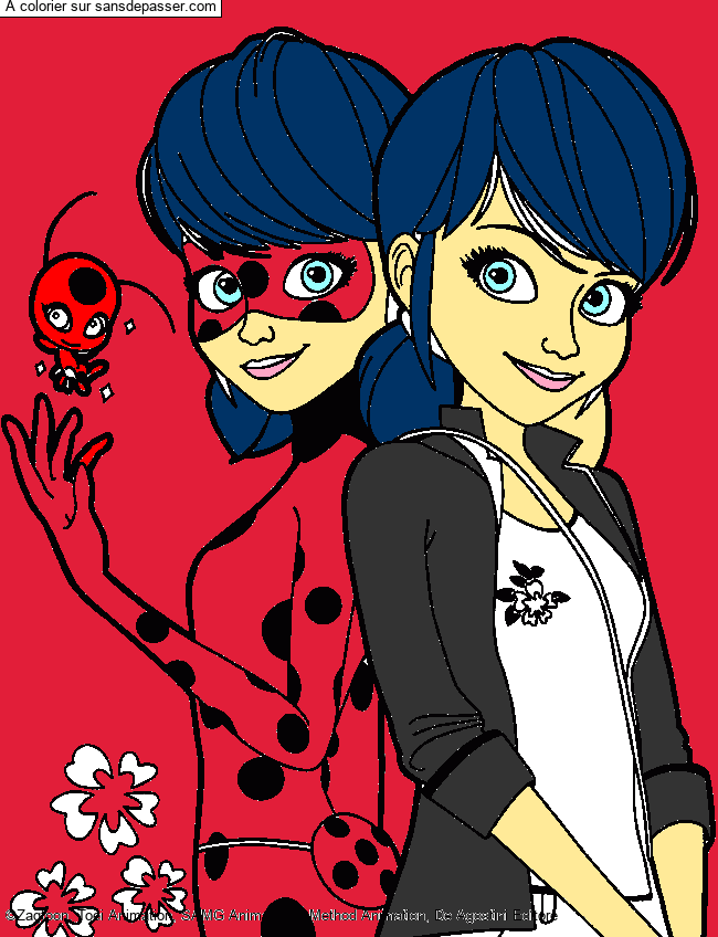 Marinette et Ladybug par Oceane28