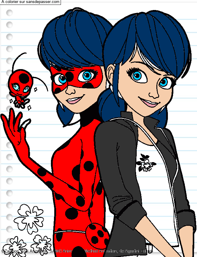 Marinette et Ladybug par Oceane28