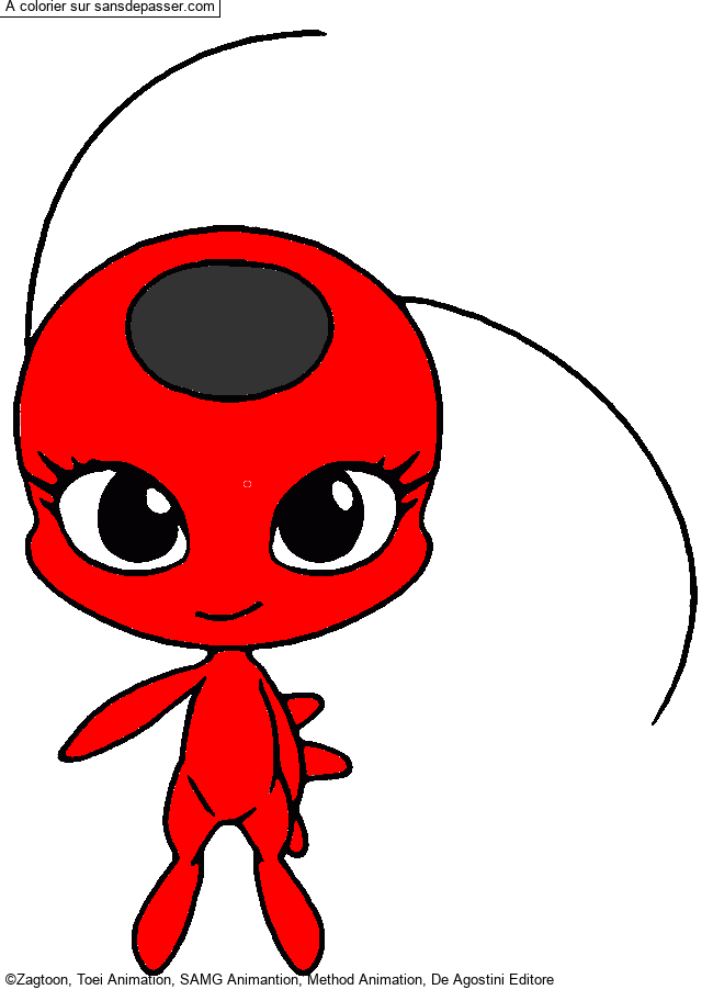 Coloriage Tikki - Miraculous