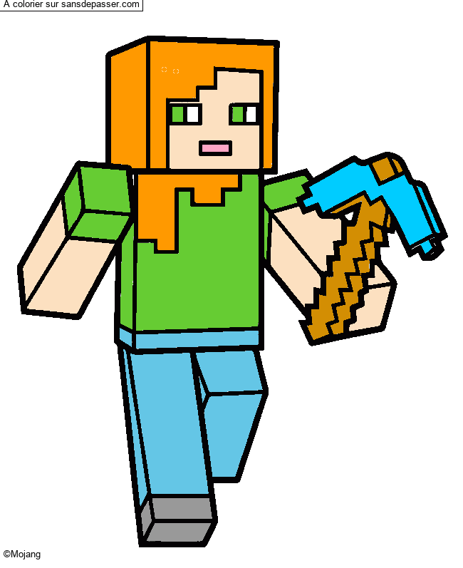 Alex Minecraft par un invit&eacute;