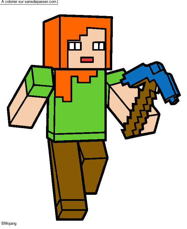 Alex Minecraft par un invit&eacute;