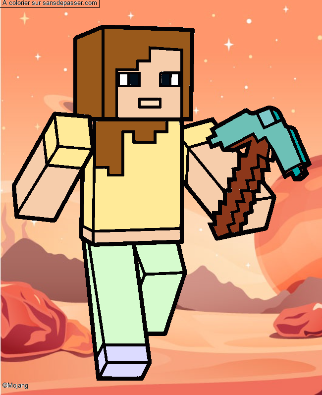 Alex Minecraft par un invit&eacute;