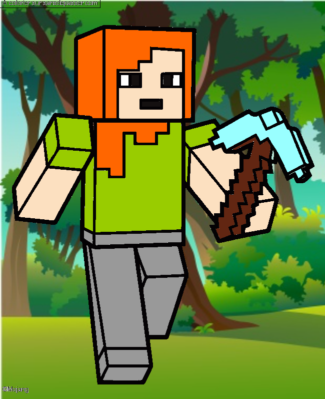Alex Minecraft par un invit&eacute;