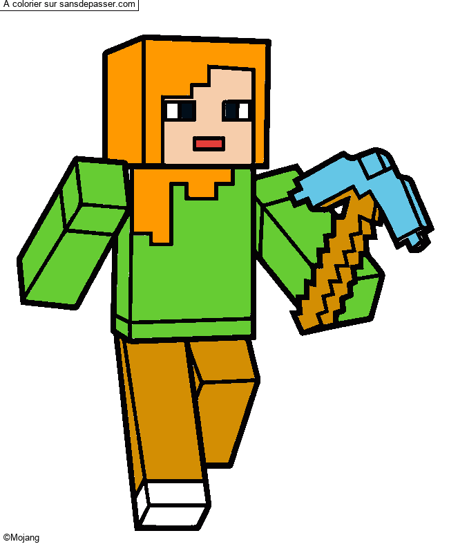 Alex Minecraft par un invit&eacute;