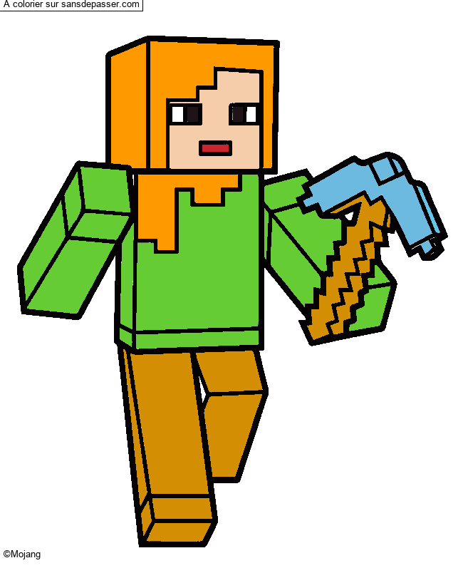 Alex Minecraft par un invit&eacute;