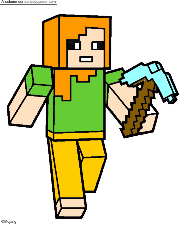 Alex Minecraft par un invit&eacute;