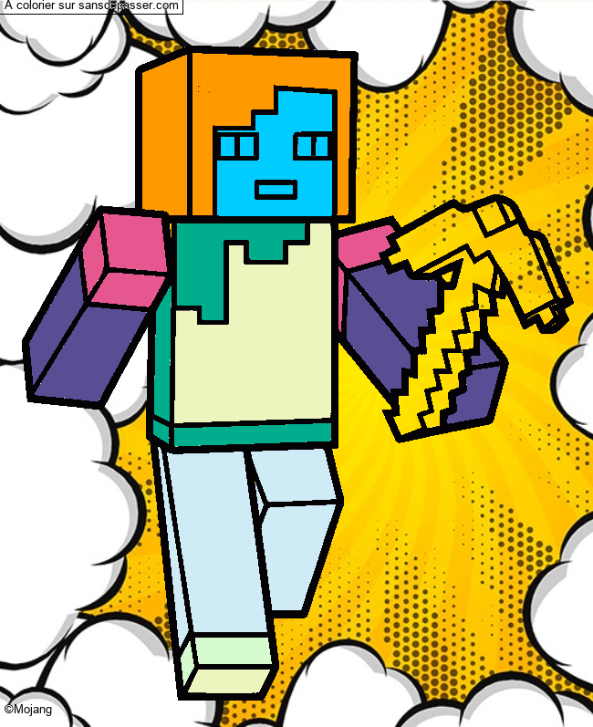 Alex Minecraft par un invit&eacute;