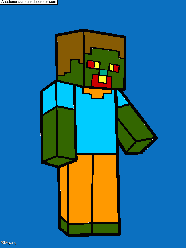 Steve Minecraft par un invit&eacute;