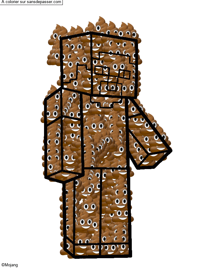 Steve Minecraft par un invit&eacute;
