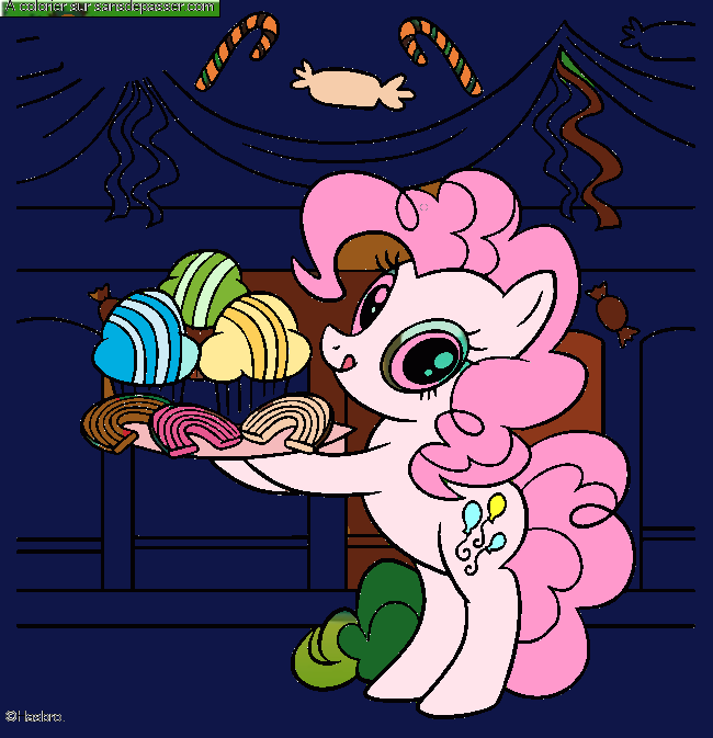Pinky Pie - My Little Pony par un invit&eacute;