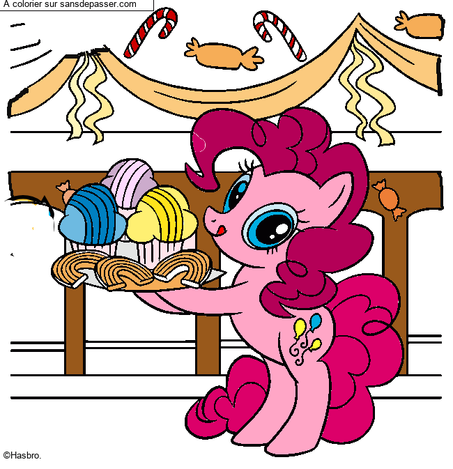 Pinky Pie - My Little Pony par un invit&eacute;