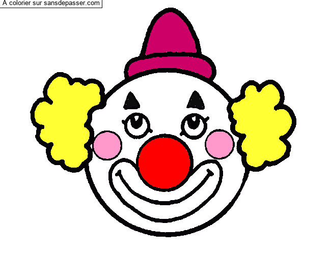 Clown par un invit&eacute;