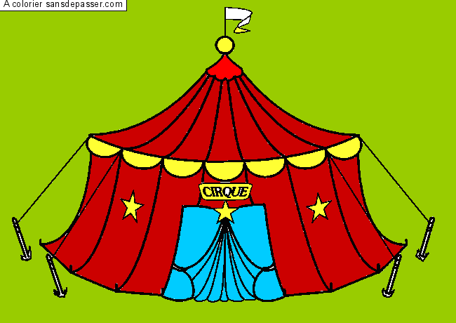 Chapiteau du cirque par un invité