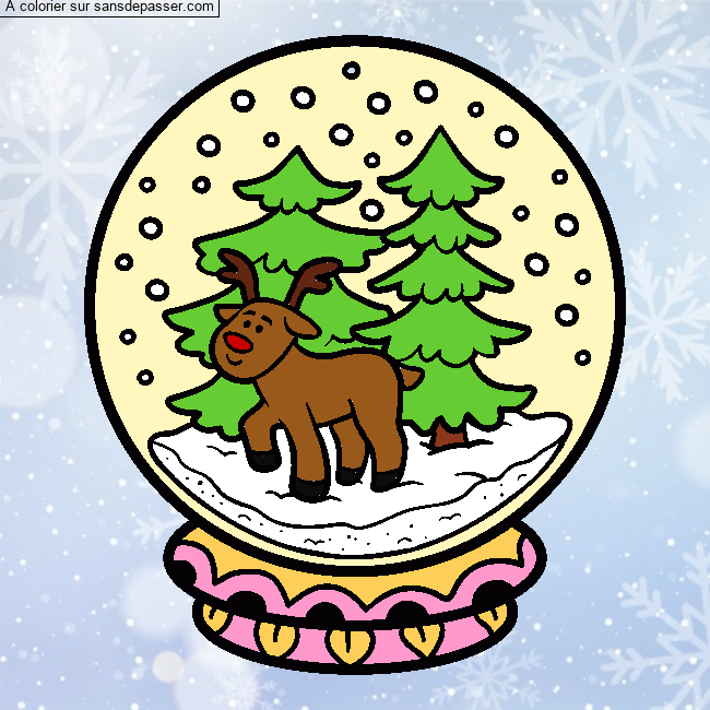 Boule &agrave; Neige No&euml;l par un invit&eacute;