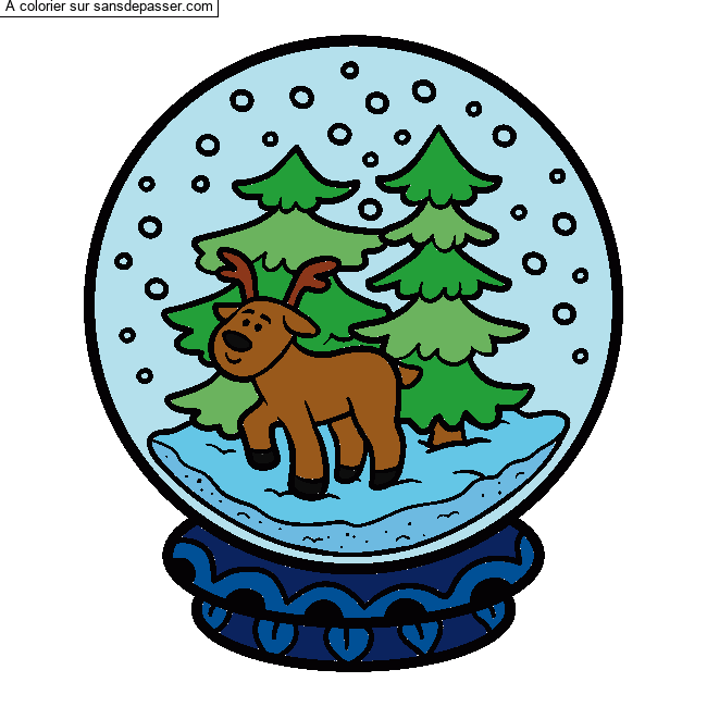 Boule &agrave; Neige No&euml;l par un invit&eacute;