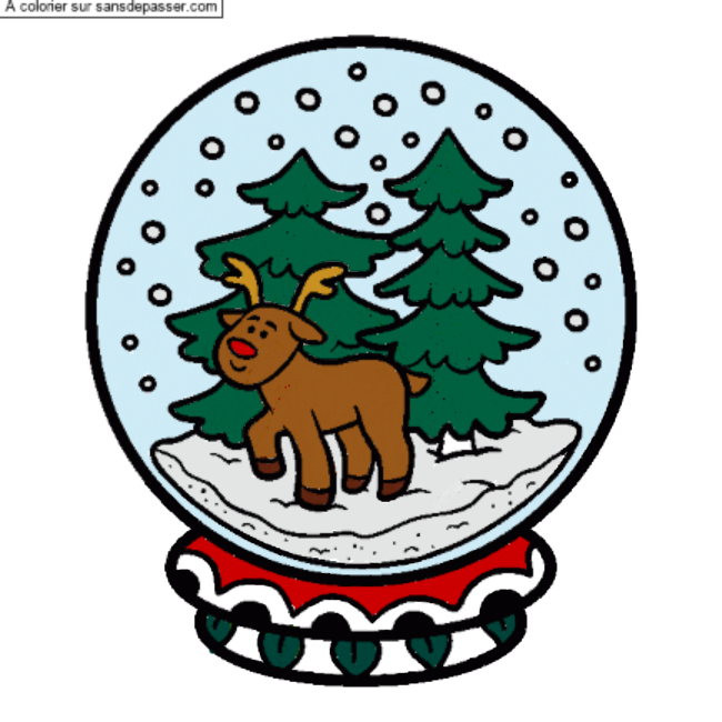 Boule &agrave; Neige No&euml;l par un invit&eacute;