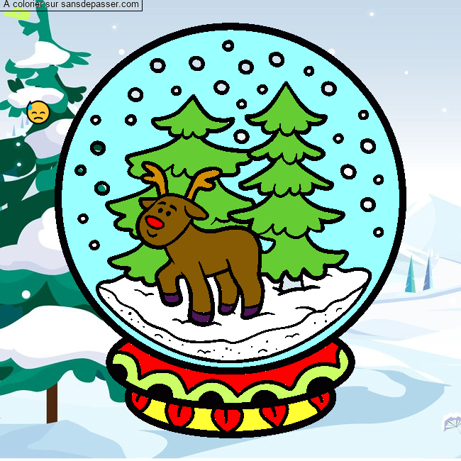 Boule &agrave; Neige No&euml;l par un invit&eacute;