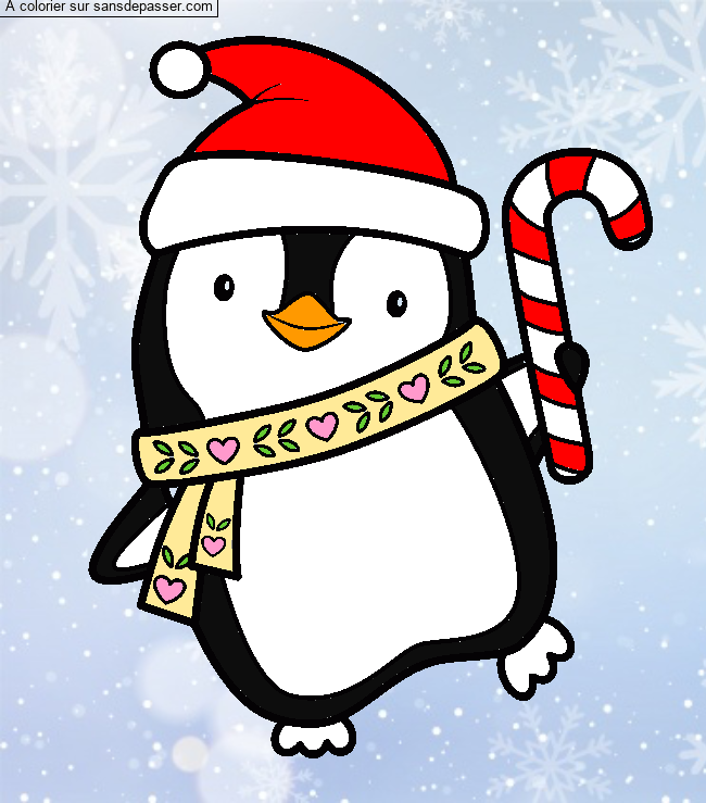 Pingouin de Noël par un invité